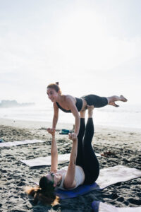 Beach Yoga 1